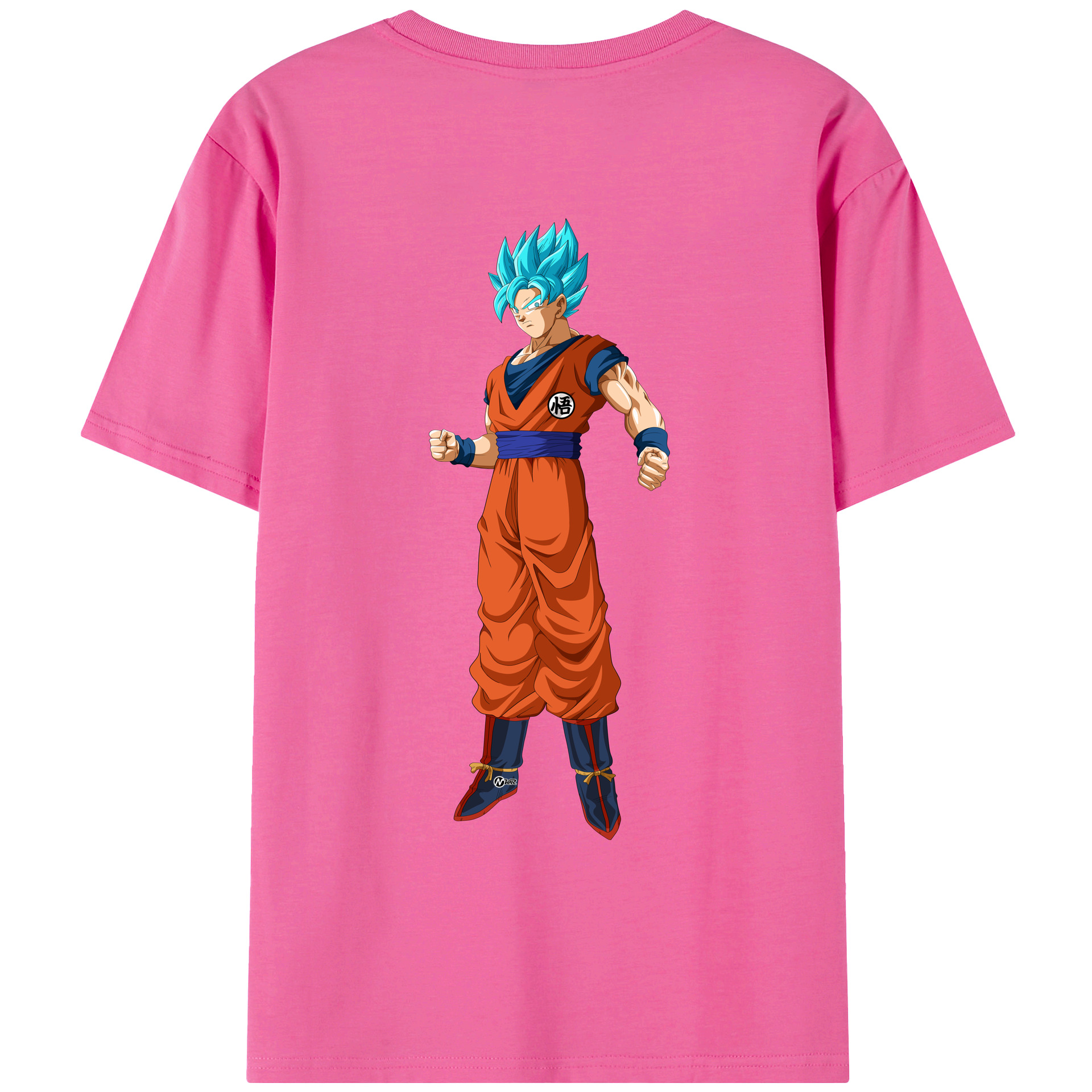 （画像用） ドラゴンボール 孫悟空（そん ごくう）Son Goku カカロット DRAGON BALL Kakarotto レディース半袖Tシャツ(バックプリント)
